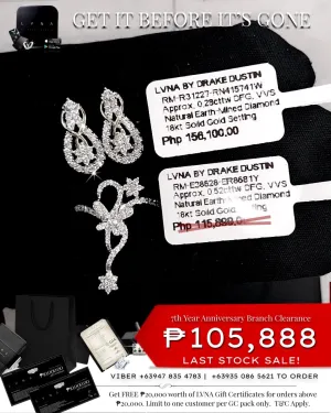 #LVNA2024 | Ribbon Star Diamond Jewelry Set 18kt