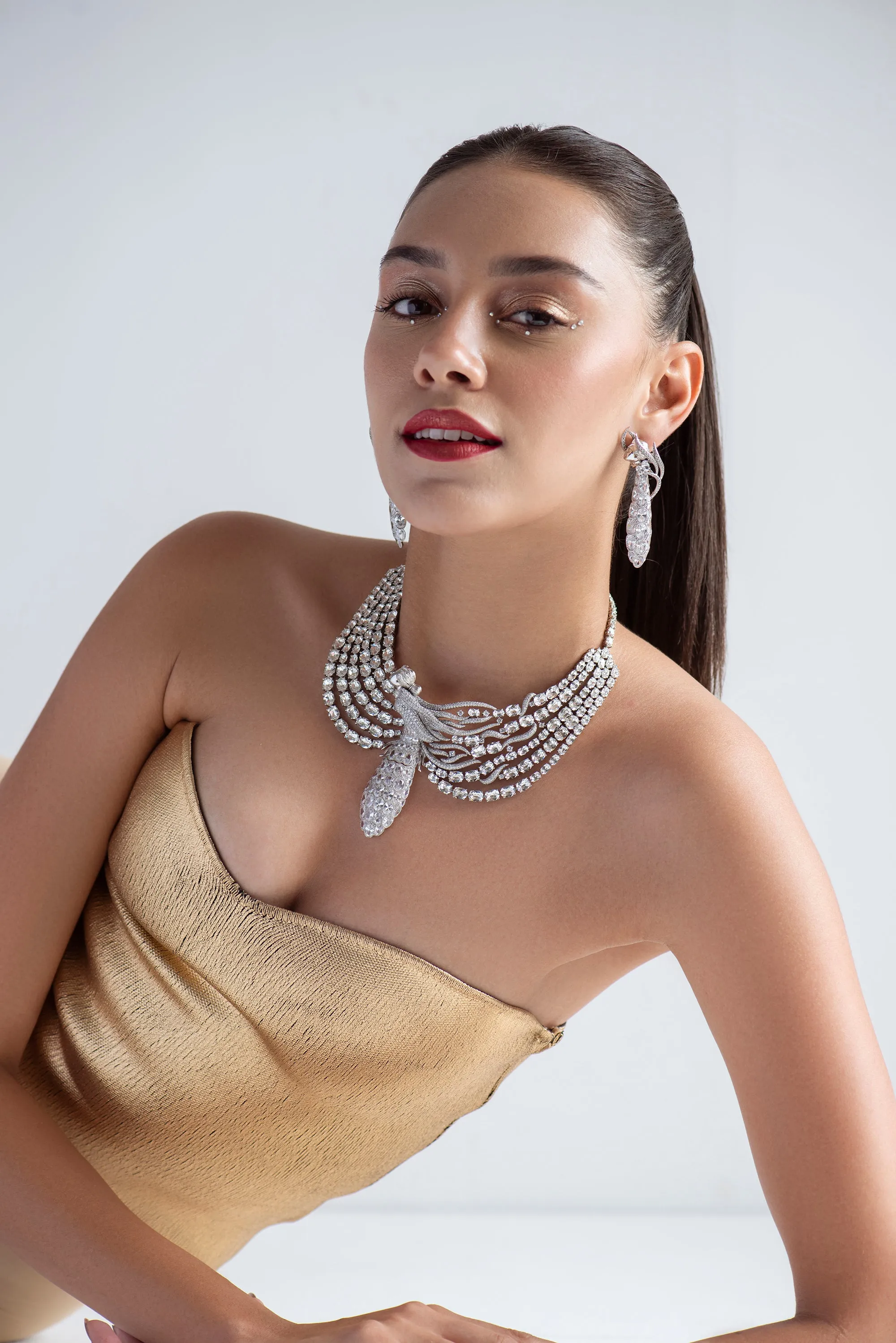 Marina 92.5 Silver Necklace : The Rider Goddess