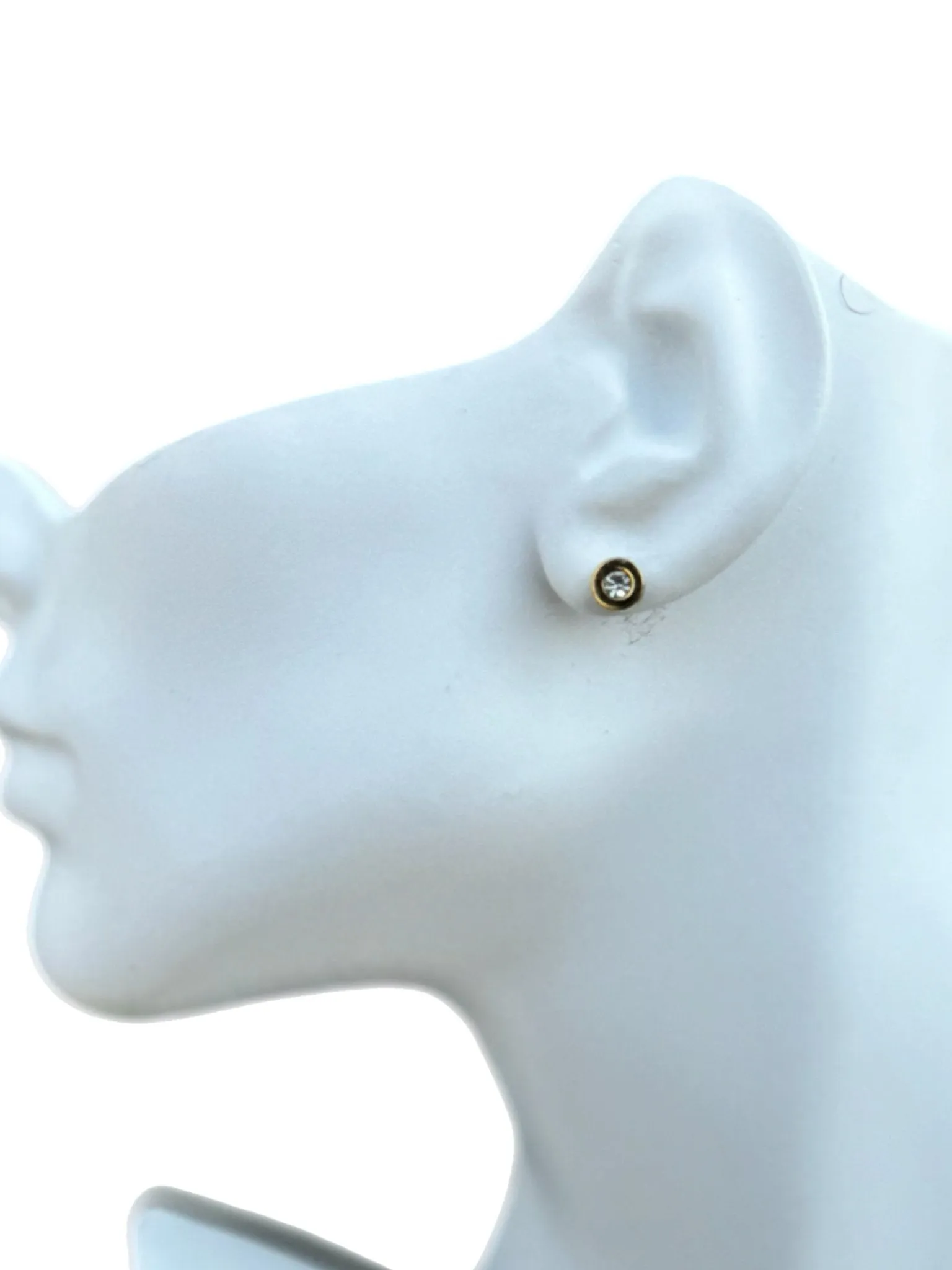 Minimalist Gold Stud Earrings