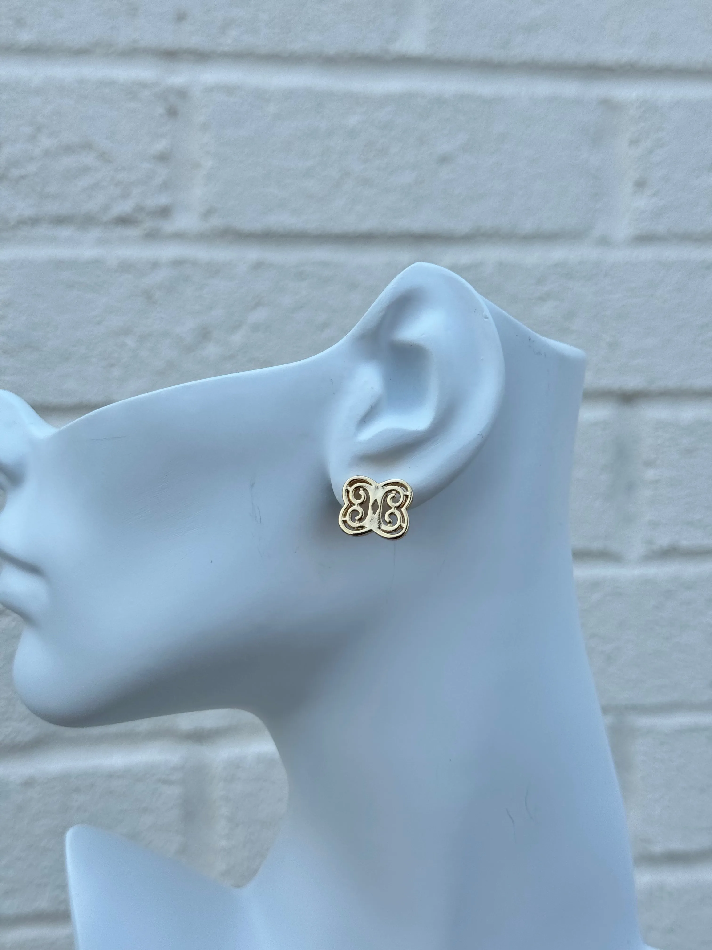 Minimalist Gold Stud Earrings