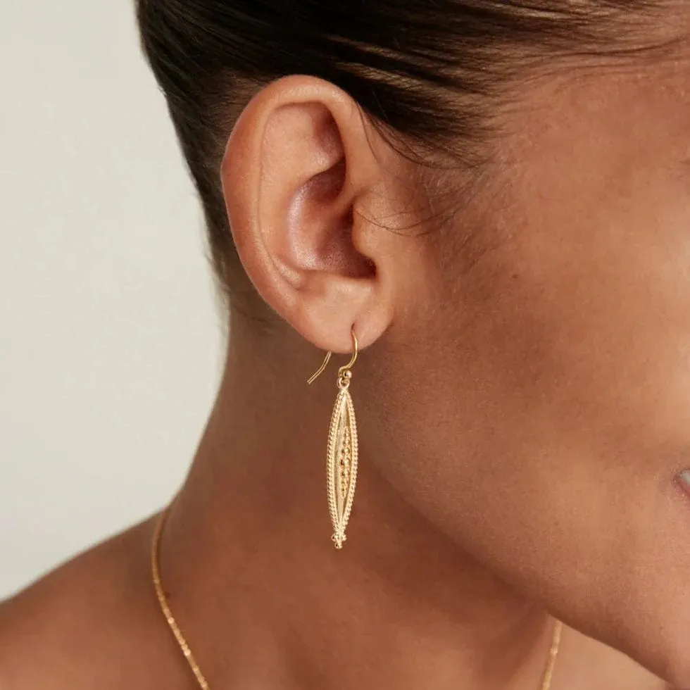 Odessa Earrings Yellow Gold