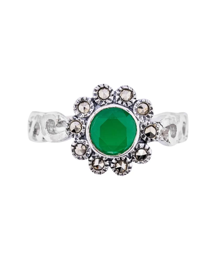 Oxidised Silver Ring Heritage