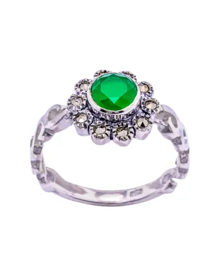 Oxidised Silver Ring Heritage