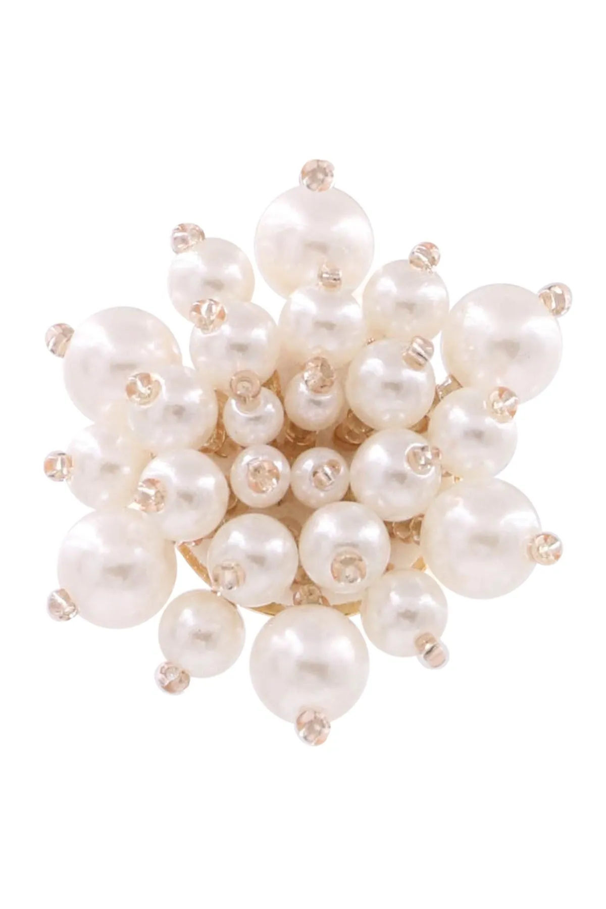 Pearl Cluster Earrings