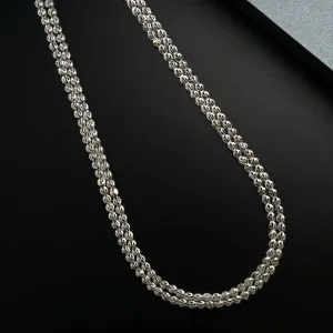 Pohe haar : Two Layers , Silver finish