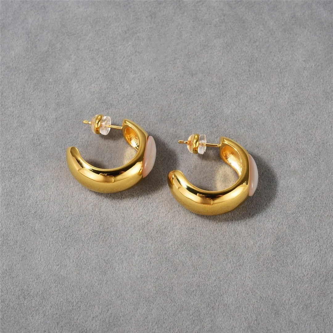 Radiance Minimalist Hoops