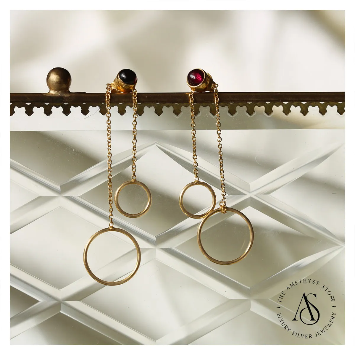 Ring Ball Earrings