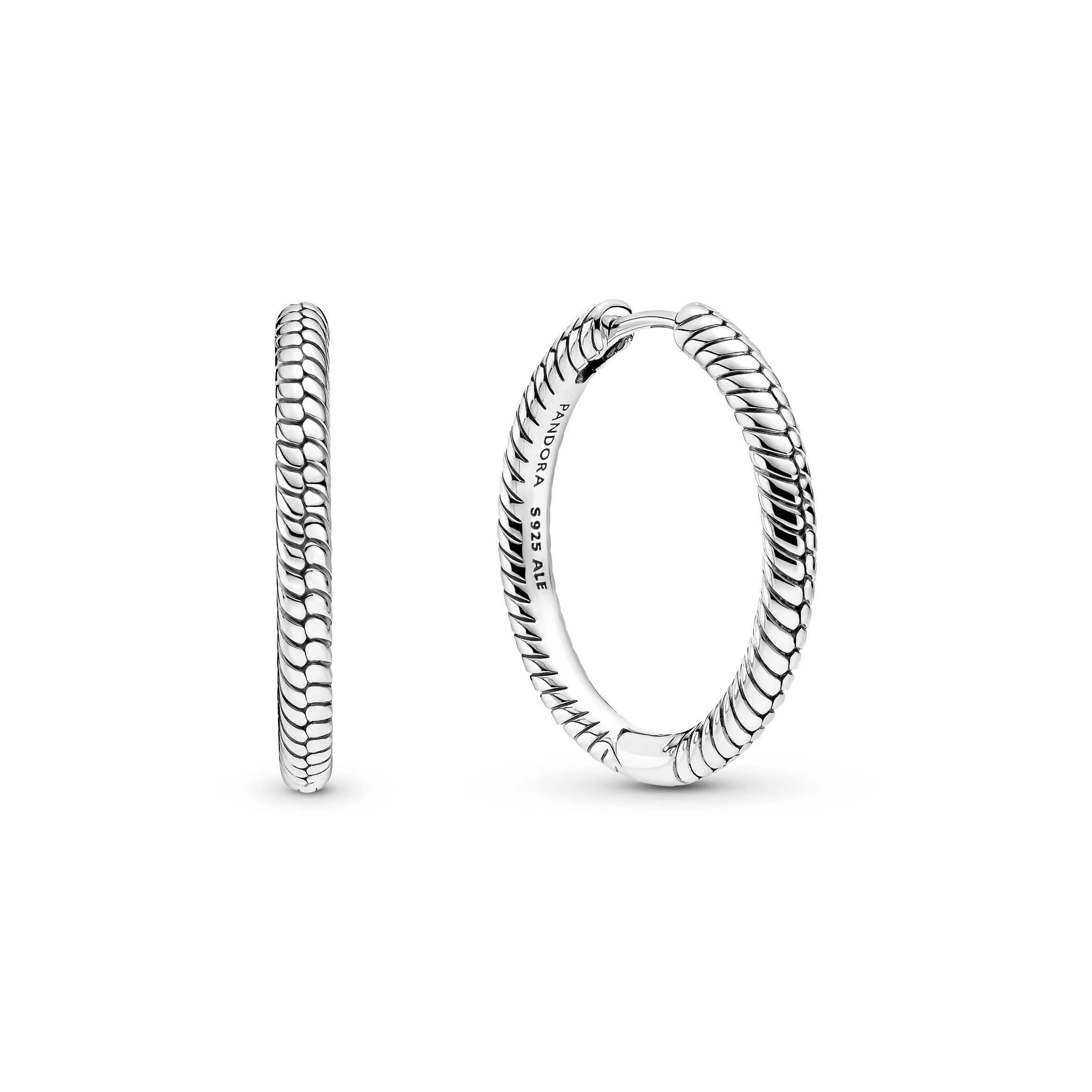 Snake Chain Pattern Earrings