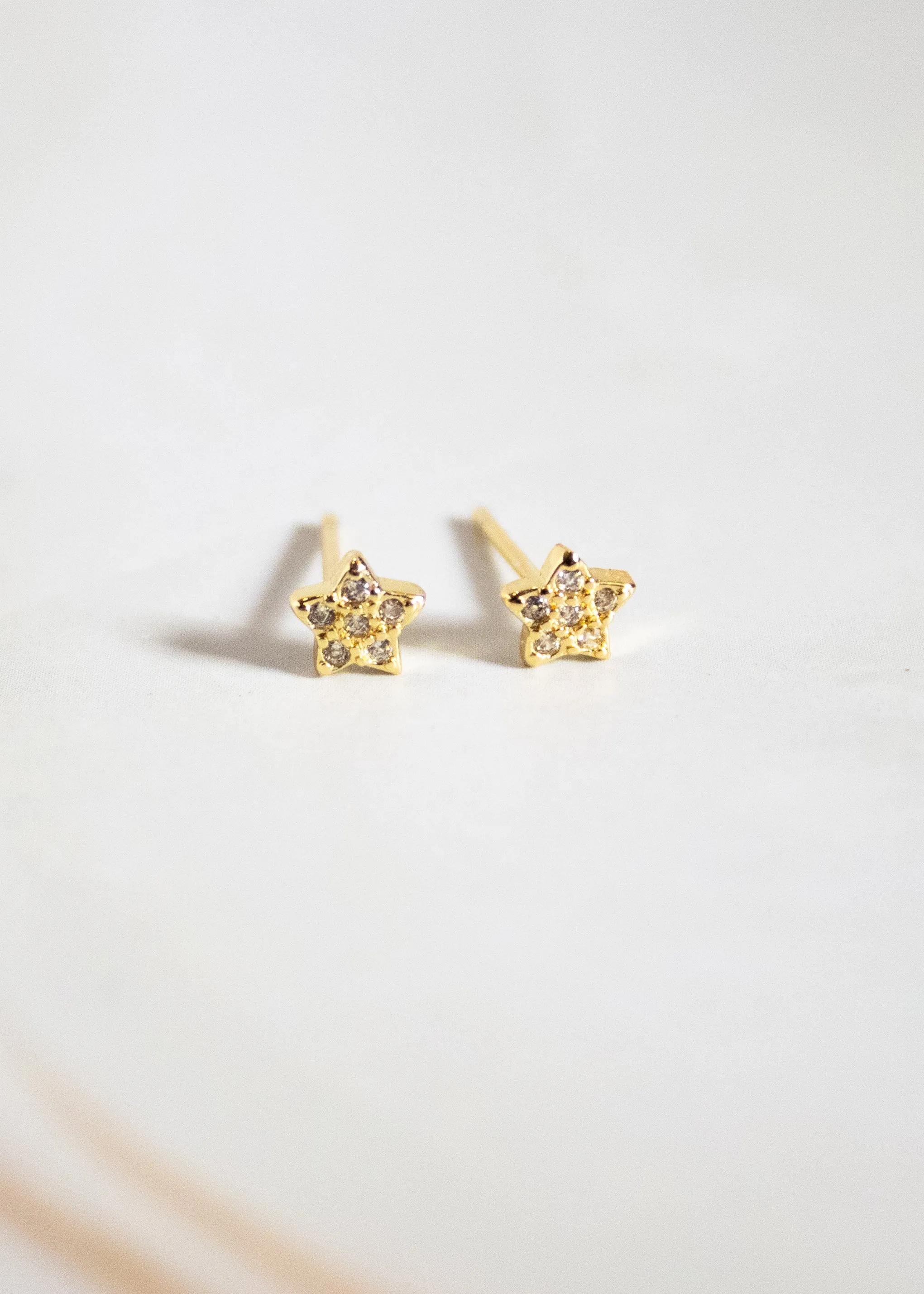 Sparkle Star Post Earrings