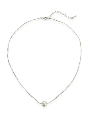 Sphere Necklace in Silver