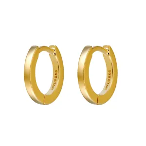 Square Huggie Gold