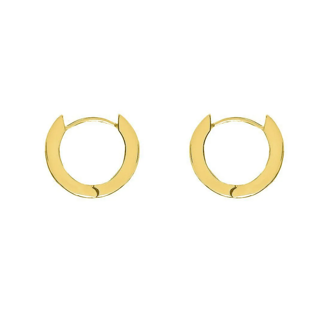 Square Huggie Gold