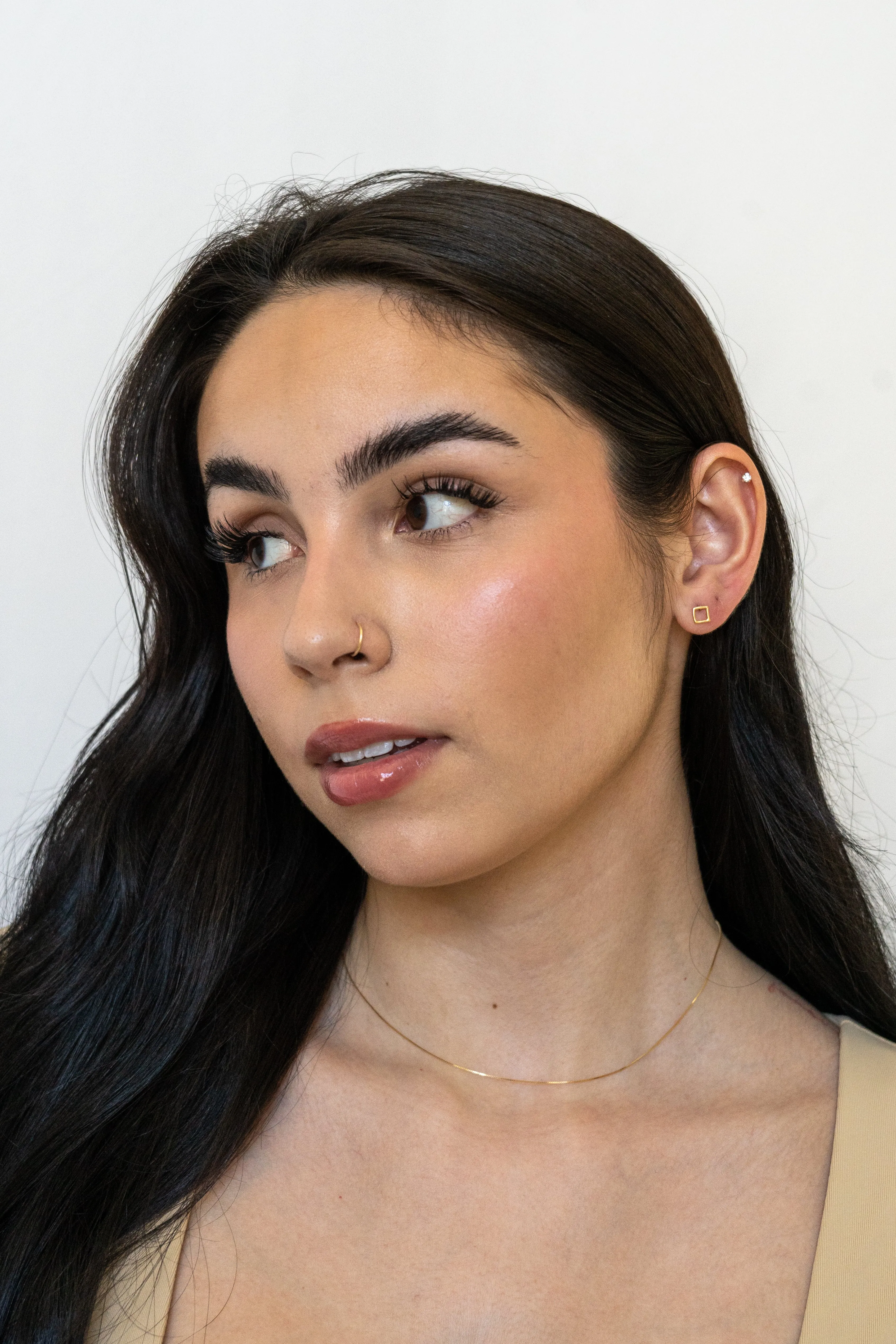 Square Stud Earrings
