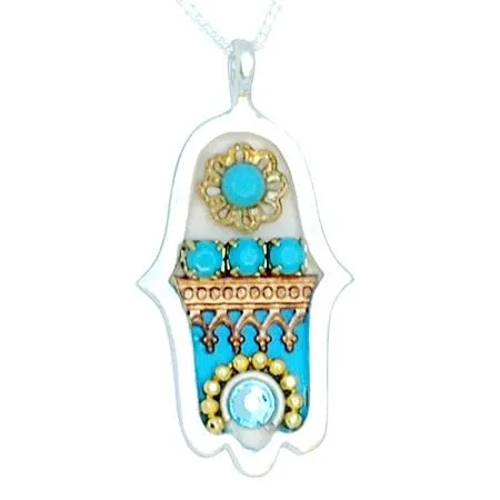 Swarovski Hamsa Necklaces