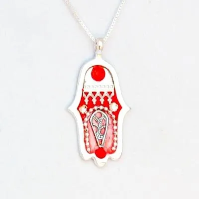 Swarovski Hamsa Necklaces