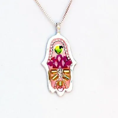 Swarovski Hamsa Necklaces