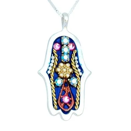 Swarovski Hamsa Necklaces
