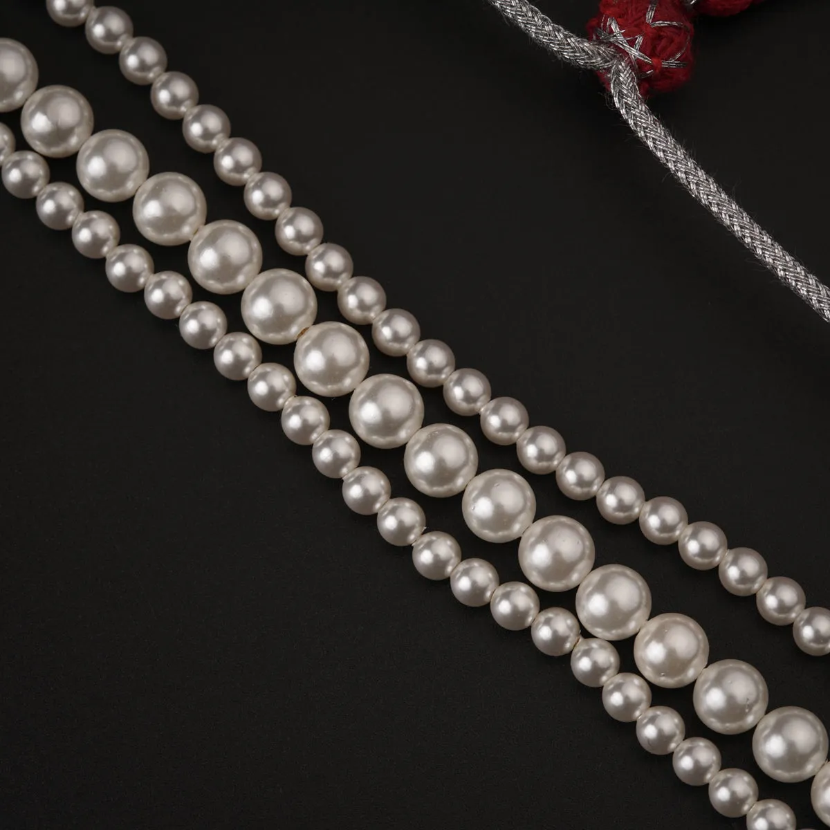 Three Layer Pearl Choker