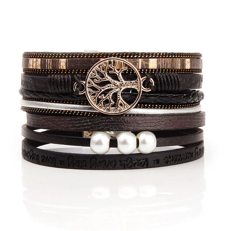 Trendy Retro Hand Woven Bracelet