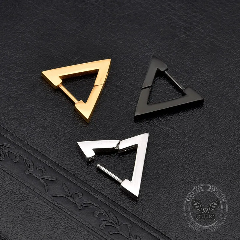 Triangle Stainless Steel Geometric Earrings