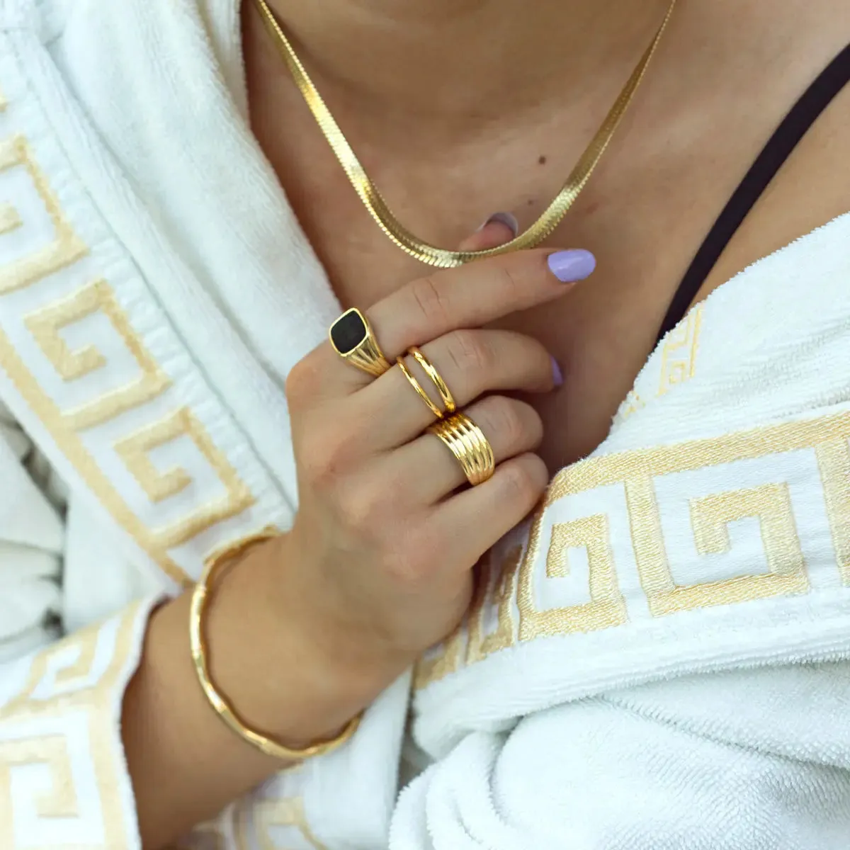 Two Lined Ring Elegant