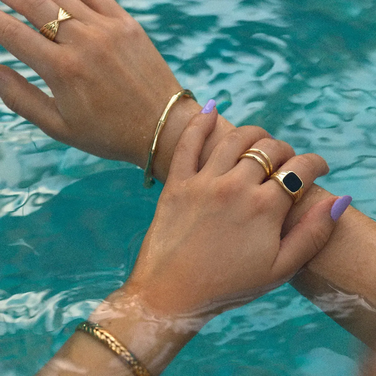 Two Lined Ring Elegant