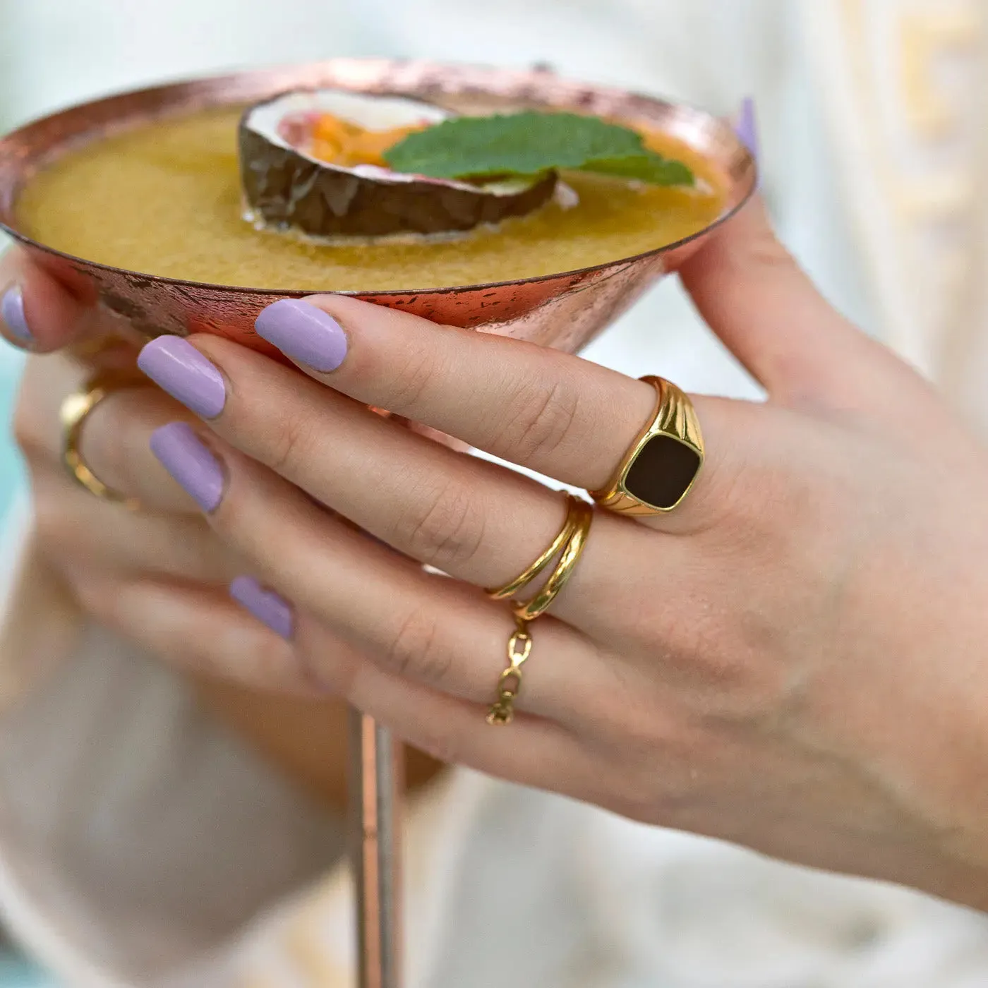 Two Lined Ring Elegant