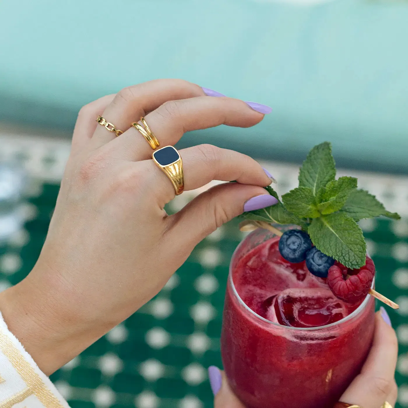 Two Lined Ring Elegant