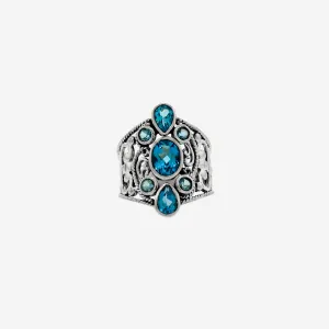 Various Beautiful Stone Rings with Filigree Cutout