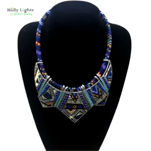 Women fashion bohemia necklace&pendants modern hippie vintage big name choker necklace tribal ethnic boho multicolor rope bijoux